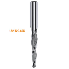 CMT 152.064.082 SOLID CARBIBE CONICAL SPIRAL BIT D=1/32”x1”x3”  S=1/4”  RH