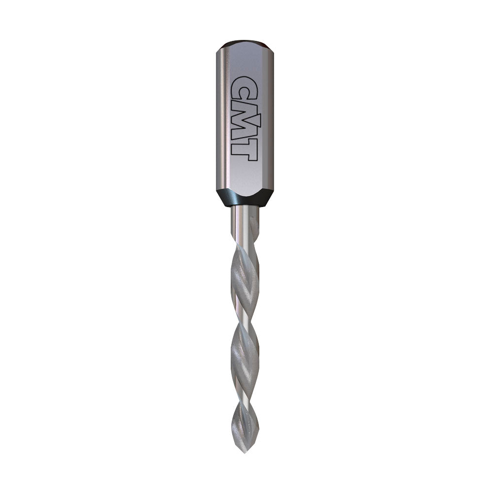 CMT 314.070.22 DOWEL DRILL FOR THROUGH HOLE 7x35x70mm LH