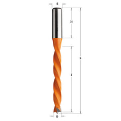 CMT 372.060.11 DOWEL DRILL 6x65x105mm RH