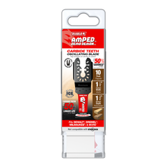 Diablo DOU125JCW10 1-1/4”(w) x 1-3/4”(d) AMPED™ Demo Demon™ Universal Fit Carbide Teeth Oscillating Blade for Clean Wood (10-pk)