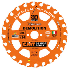 CMT 286.765.24H DEMOLITION 6-1/2”x0.090”/0.047”x20mm T=24 ATB