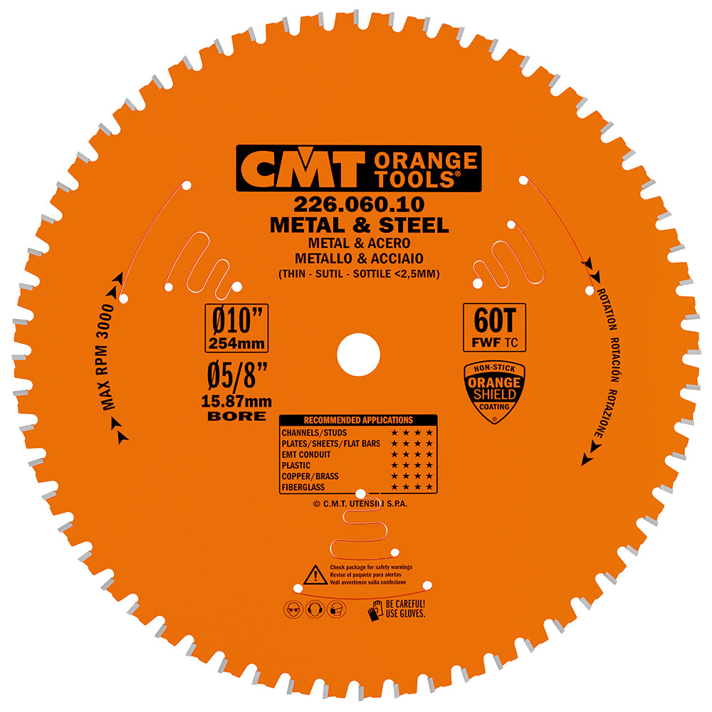 CMT 226.070.07 THIN - METAL & STEEL 7-1/4" x 1" T70 FWF