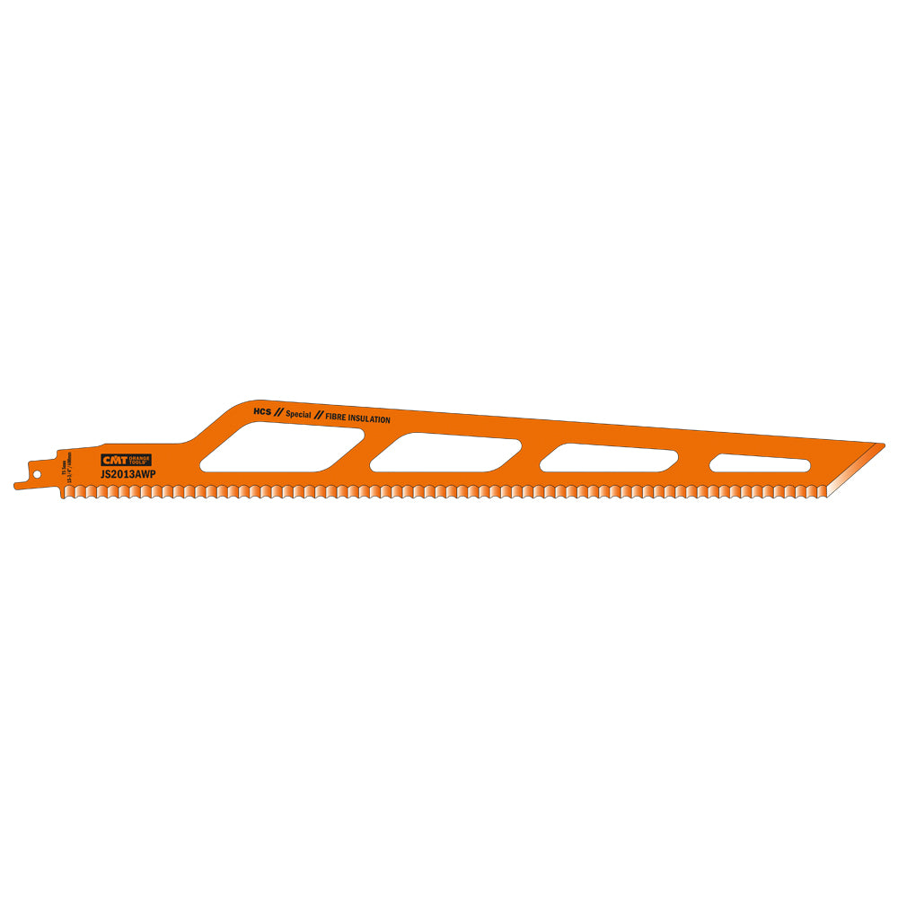 CMT JS2013AWP RECIPROCATING SAW BLADE for FIBRE INSULATION (HCS) 15-3/4”x TS5