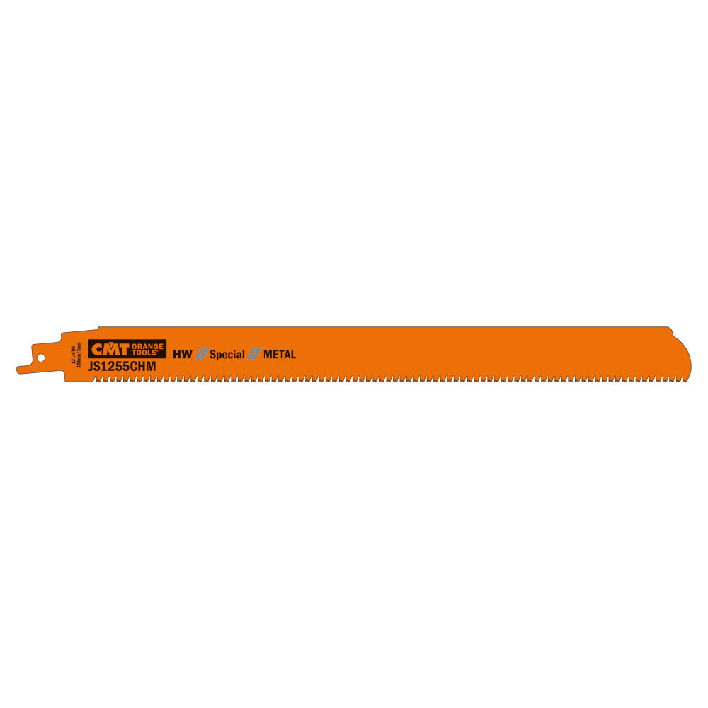 CMT JS1255CHM RECIP SAW BLADE FOR METAL 12" X 8TPI CARBIDE TIPPED