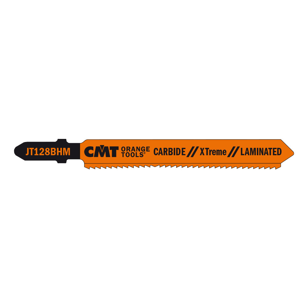 CMT JT128BHM JIG SAW BLADE XTREME LAMINATO/HPL HM 92x1.8x14TPI (STRAIGHT)