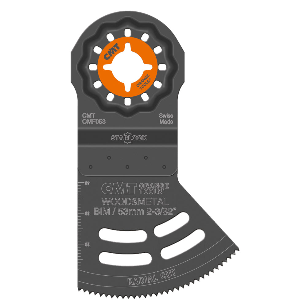 CMT OMF053-X1 DUAL BLADE FOR DRYWALL BIM 53x40mm SL