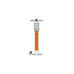 CMT 823.364.11 SLOT CUTTER D=1-7/8”x1/4” B=8mm P=0.175” T=3