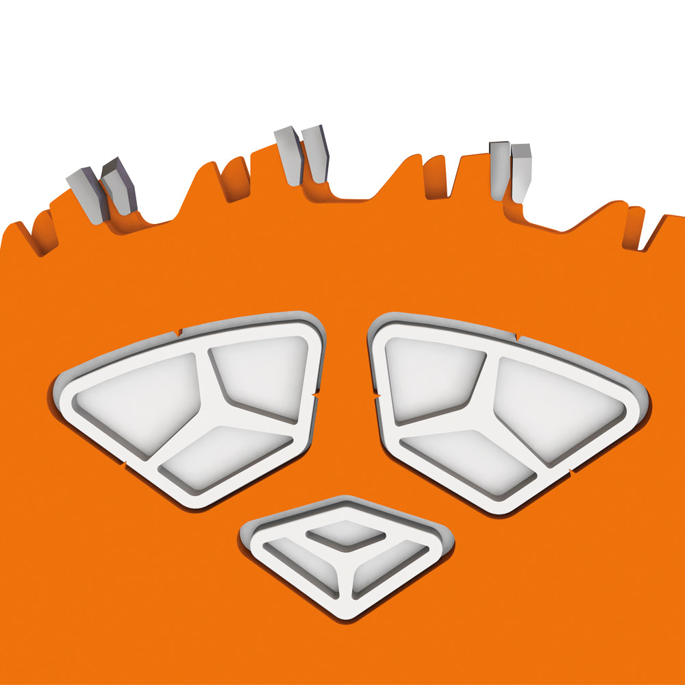 CMT 230.324.08 Precision Locked Dado Pro Set - 8" Diameter, 24 Teeth, 5/8" Arbor