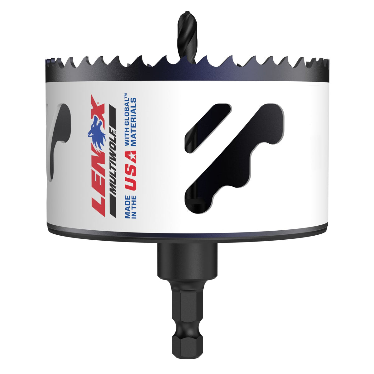 Lenox 1772946 3-1/2" (89mm) Speed Slot Bi-Metal Hole Saw with Arbor - image 1