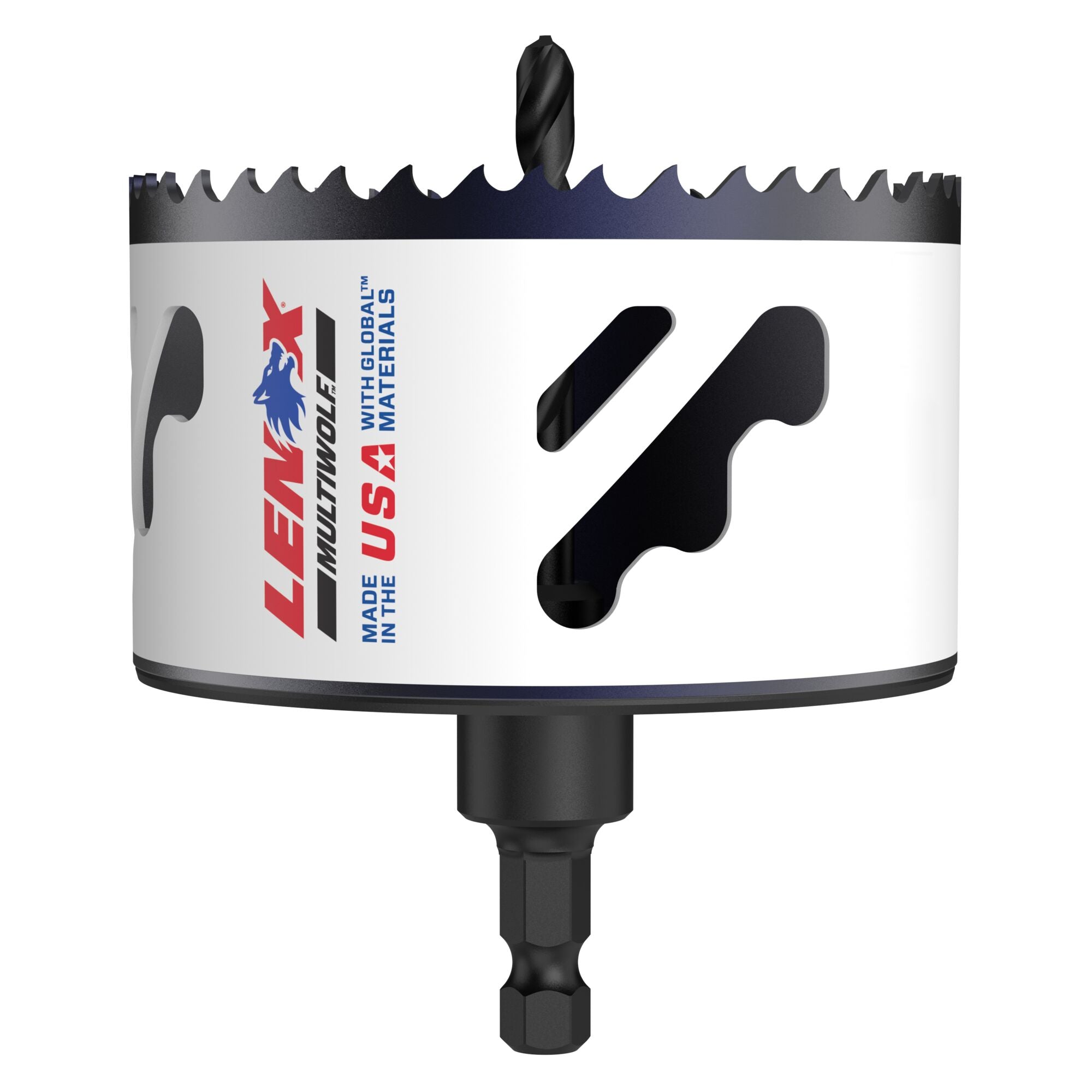 Lenox 1773003 4-1/8" (105mm) Speed Slot Bi-Metal Hole Saw with Arbor - image 1