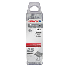 Lenox 1991567 3-5/8" x 3/8" x .037" 18 TPI T-Shank Jig Saw Blades, 25-Pack - image 2