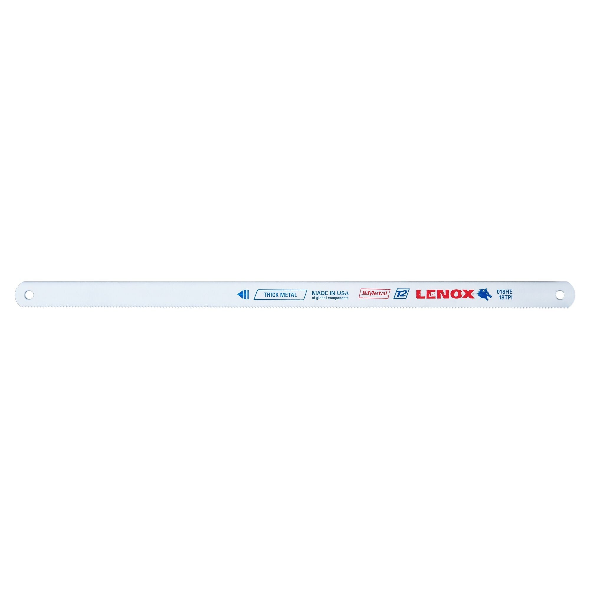 Lenox 20110018HE 10" 18 TPI T2 Hacksaw Blades, 100-Pack - image 1