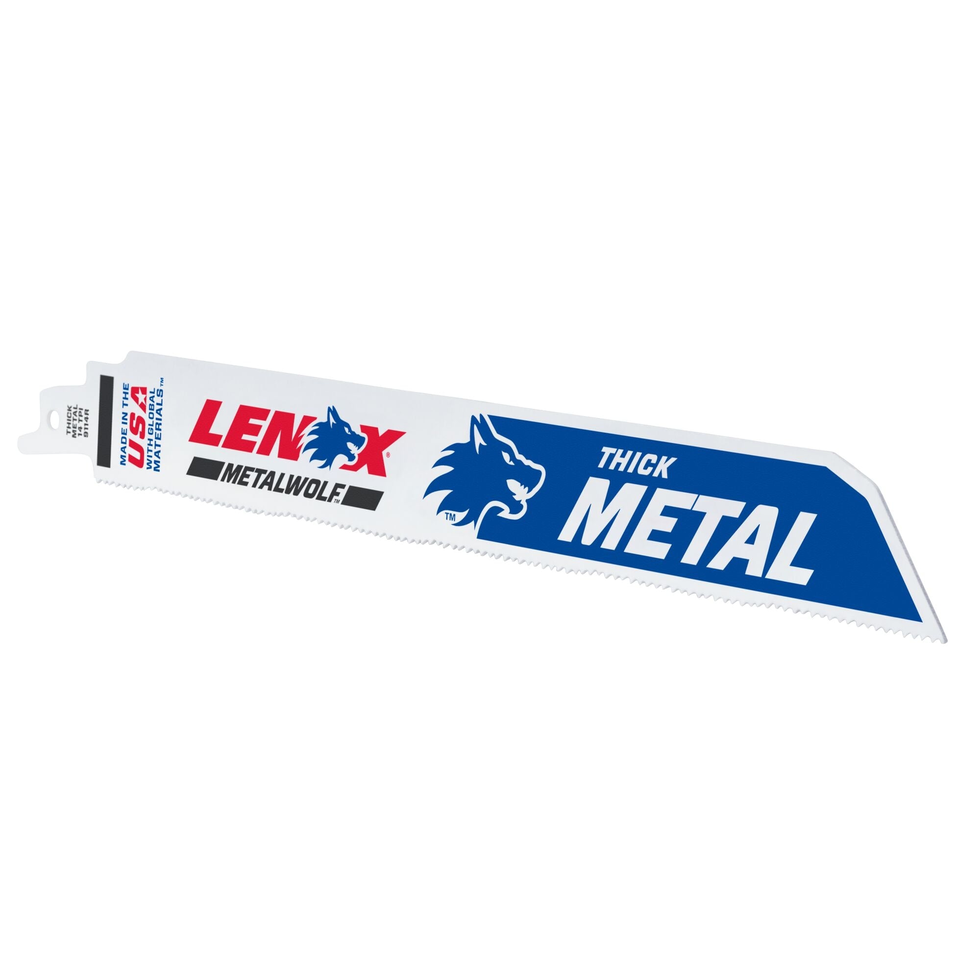 Lenox 20179B9114R 9" x 1" x .035" 14 TPI Bi-Metal Reciprocating Saw Blades, 25-Pack - image 3