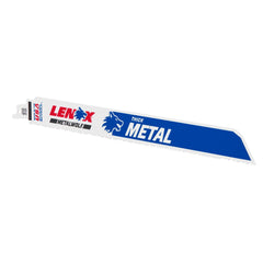 Lenox 2018212110R 12" x 1" x .042" 10 TPI Bi-Metal Reciprocating Saw Blades, 5-Pack - image 3