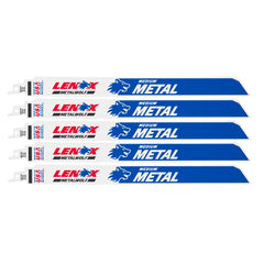Lenox 2019012118R 12" x 1" x .042" 18 TPI Bi-Metal Reciprocating Saw Blades, 5-Pack - image 1