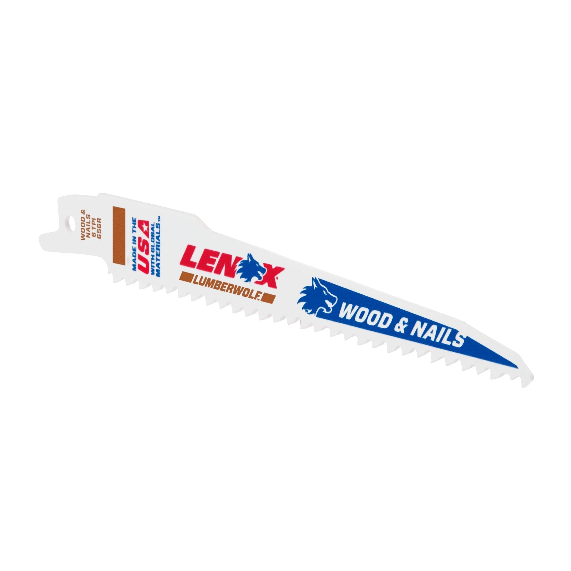 Lenox 20530B656R 6" x 3/4" x .050" 6 TPI Bi-Metal Reciprocating Saw Blades, 25-Pack - image 3
