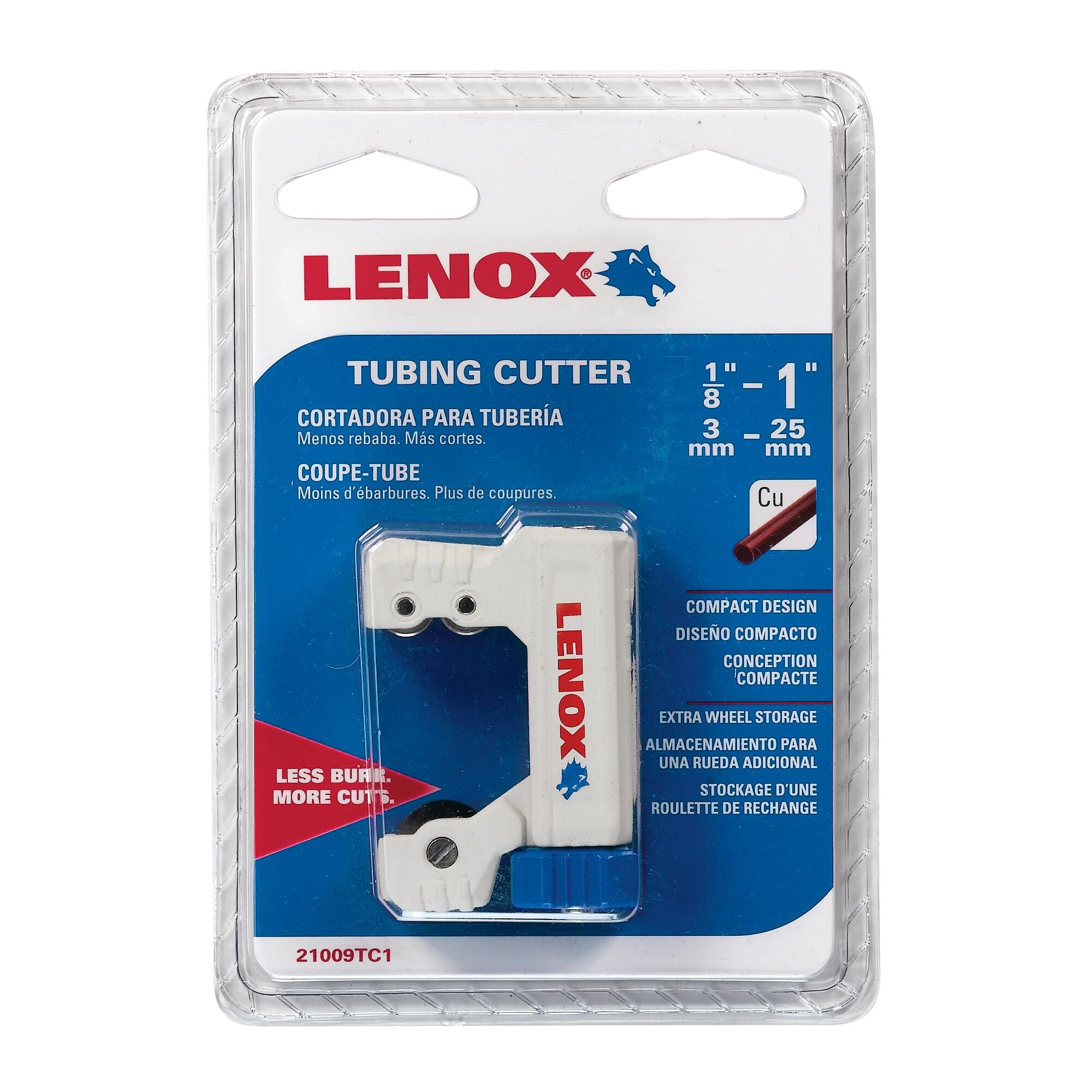 Lenox 21009TC1 Tubing Cutter, 1/8" to 1" - image 2