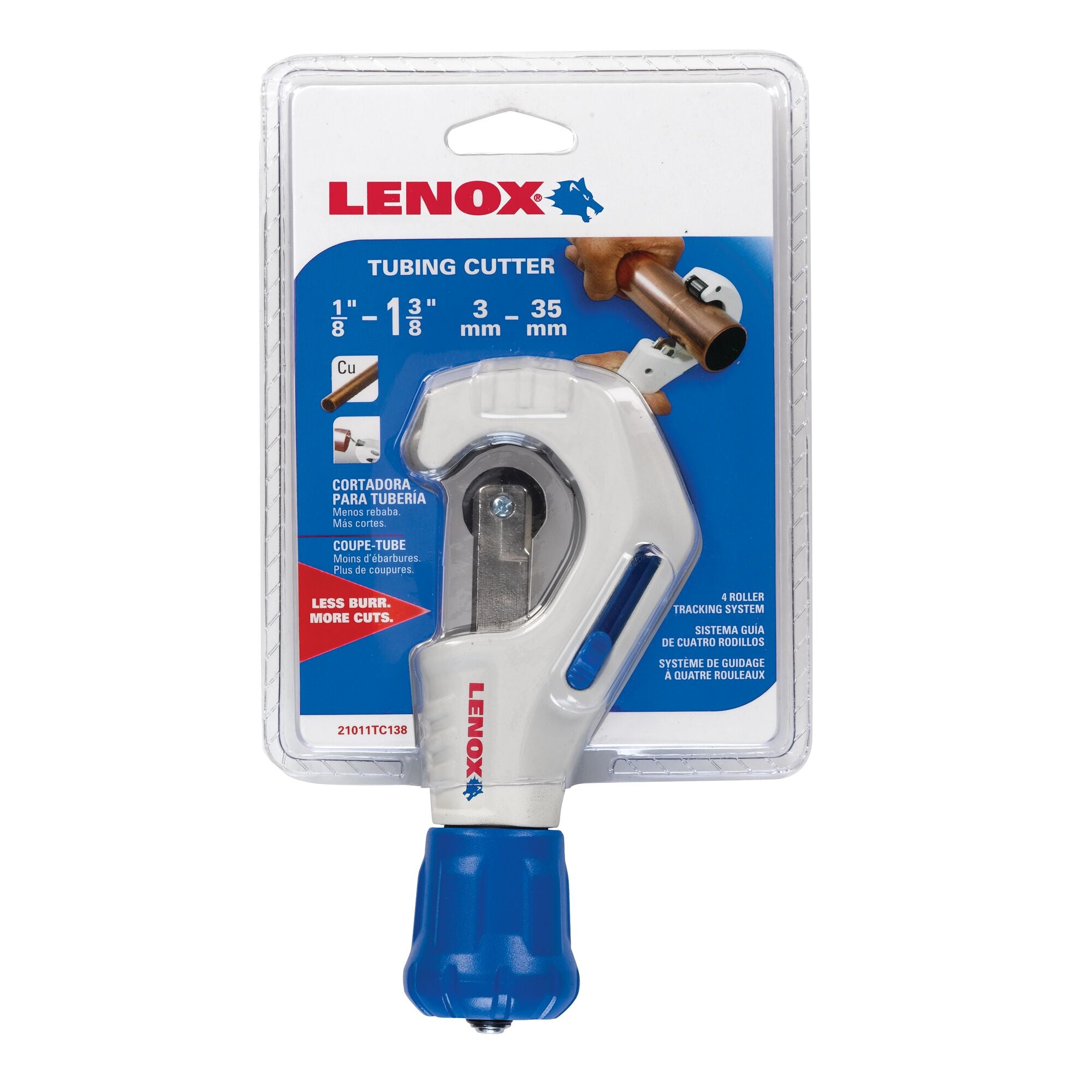 Lenox 21011TC138 Tubing Cutter, 1/8" to 1-3/8" - image 6