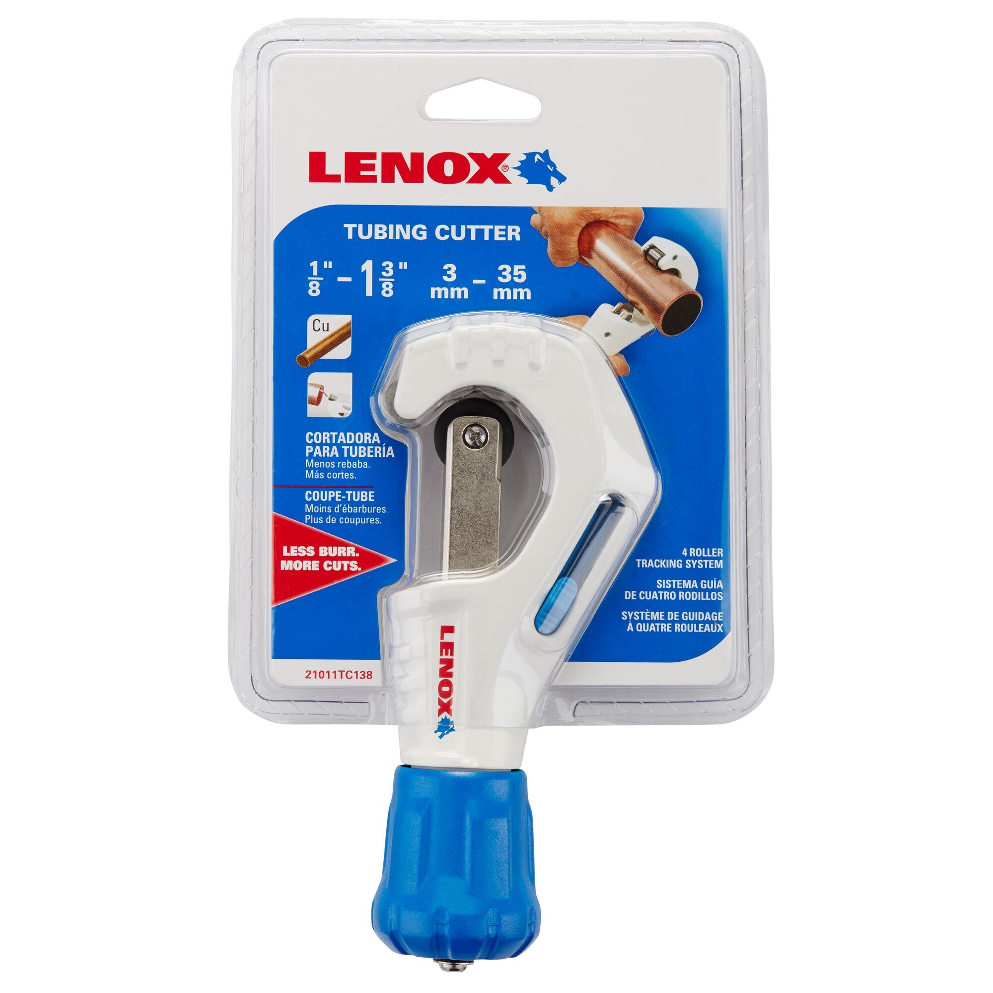 Lenox 21011TC138 Tubing Cutter, 1/8" to 1-3/8" - image 7