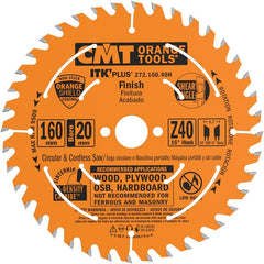 CMT 272.160.40H FINISH 165x1.8/1.2x20mm(+16)  T=40 ATB+SHEAR