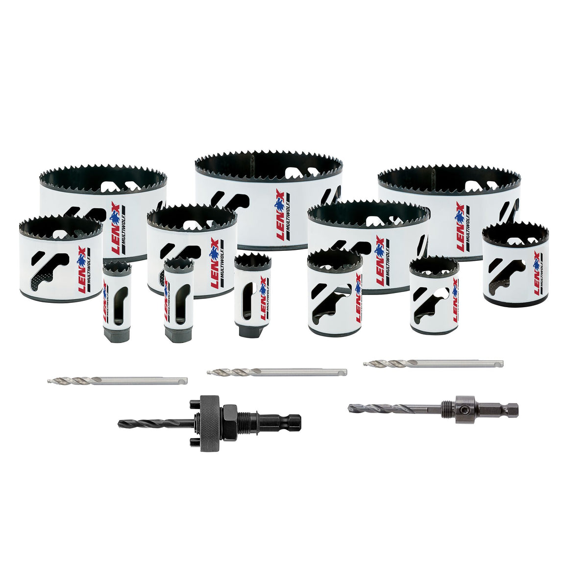 Lenox 308011200P Plumber's Speed Slot Bi-Metal Hole Saw Kit, 17-Piece - image 1