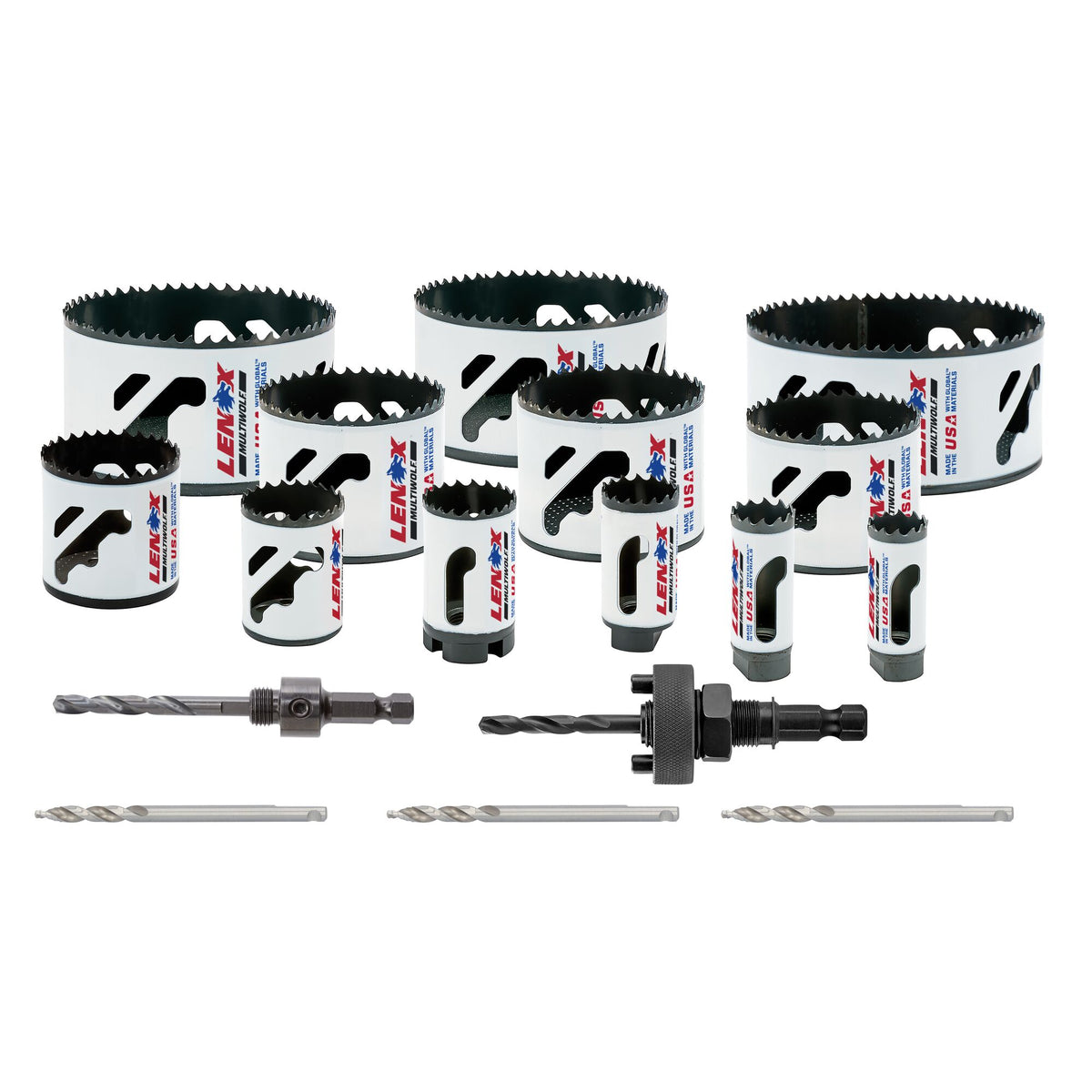Lenox 308021200L Electrician Bi-Metal Hole Saw Kit, 17-Piece - image 1