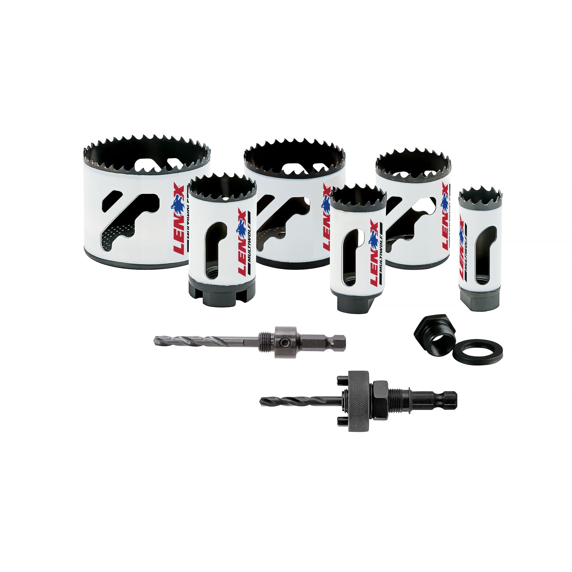 Lenox 30856C600L Electrician Bi-Metal Hole Saw Kit, 9-Piece - image 1