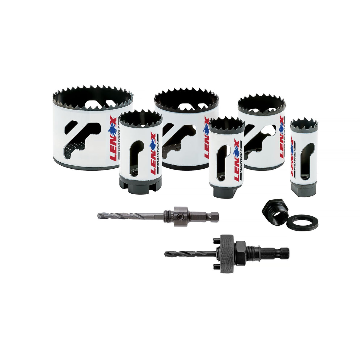 Lenox 30856C600L Electrician Bi-Metal Hole Saw Kit, 9-Piece - image 1