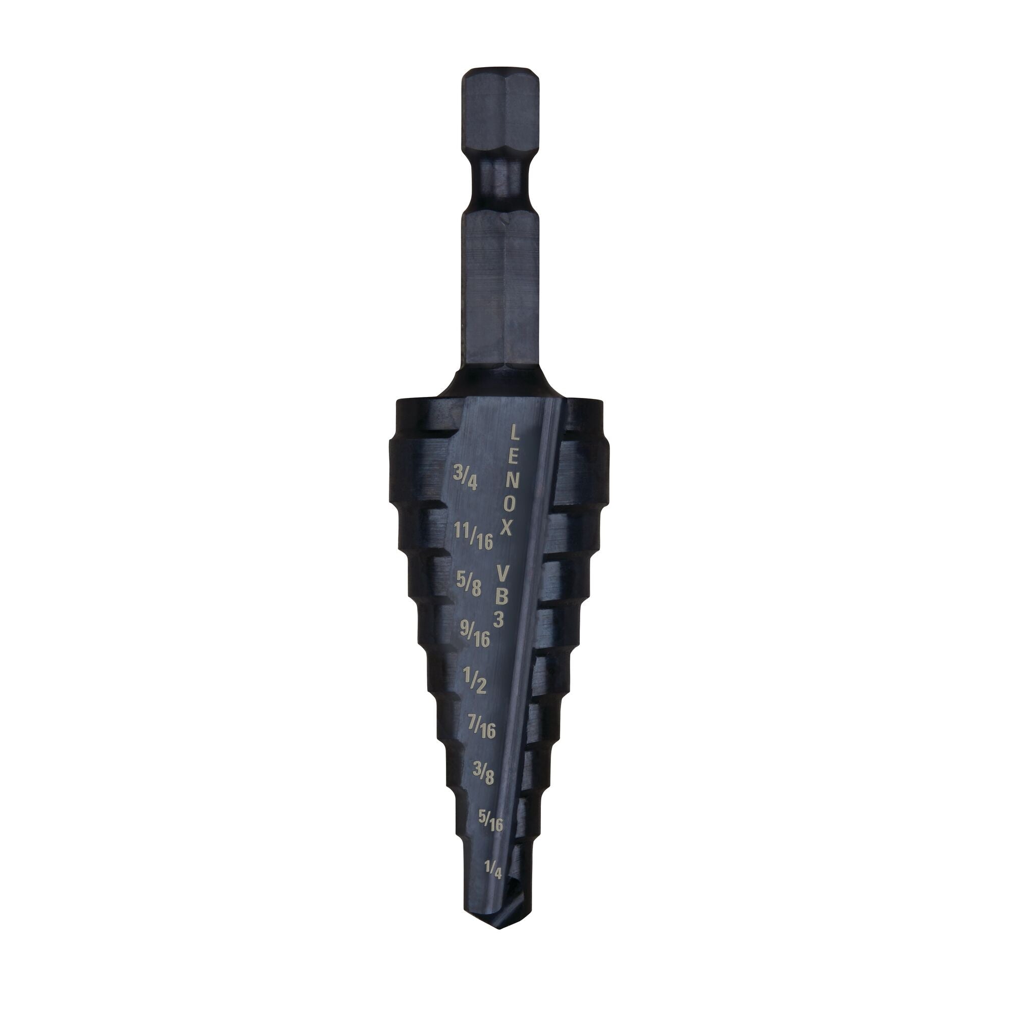 Lenox 30883VB3 Vari-Bit VB3 Step Drill Bit, 1/4" to 3/4" - image 3