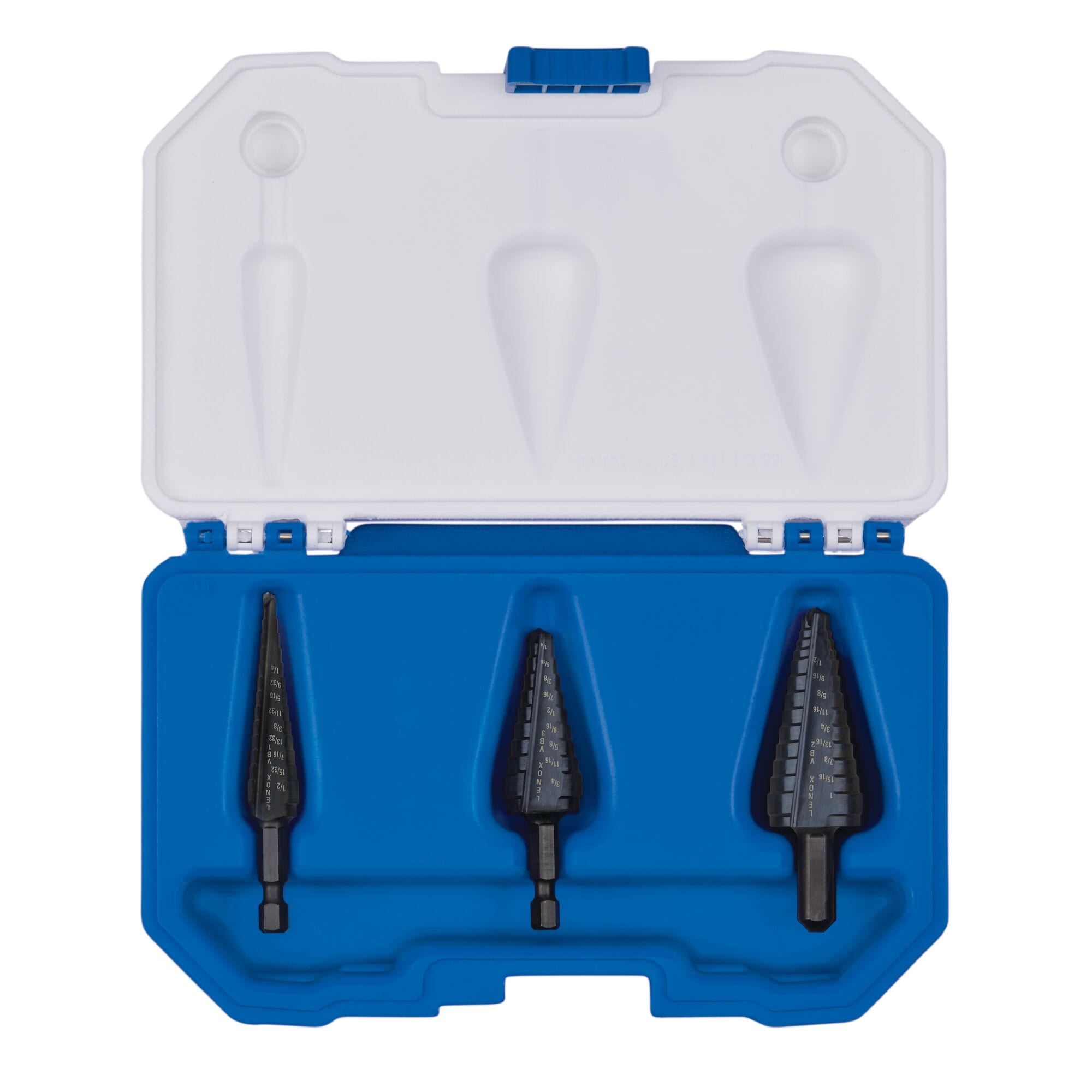 Lenox 30889889 Vari-Bit Step Drill Bit Kit, 3 Sizes 1/8" to 1" - image 3