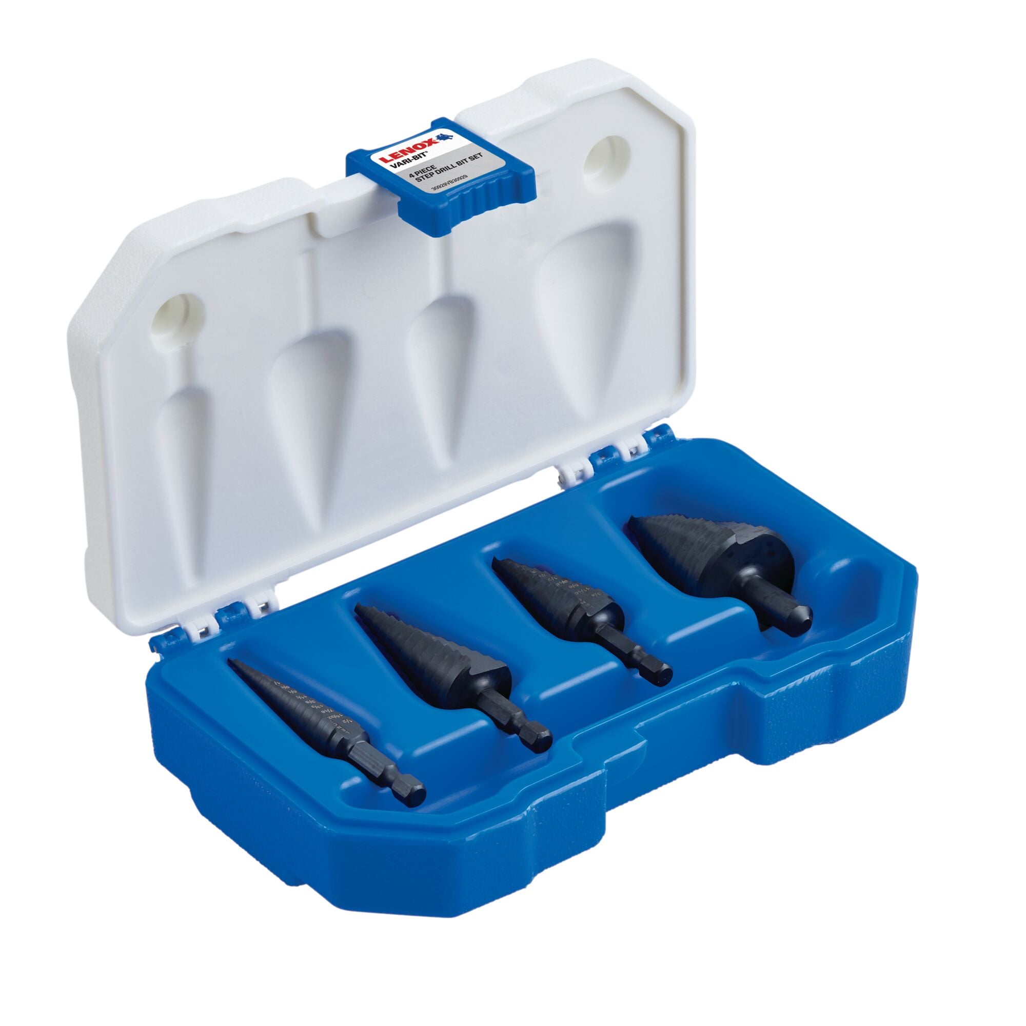 Lenox 30929VB30929 Vari-Bit Step Drill Bit Kit, 4 Sizes 1/8" to 1-3/8" - image 1