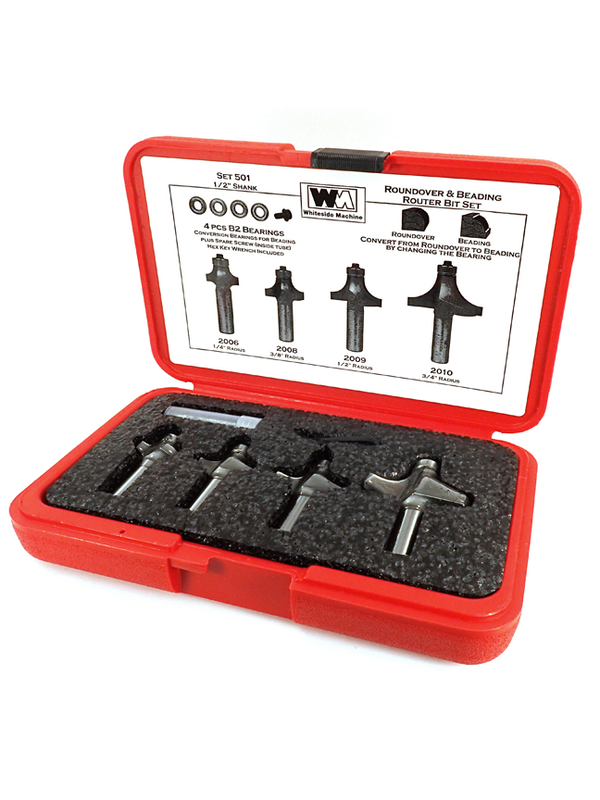 Whiteside 501 Roundover & Beading Set