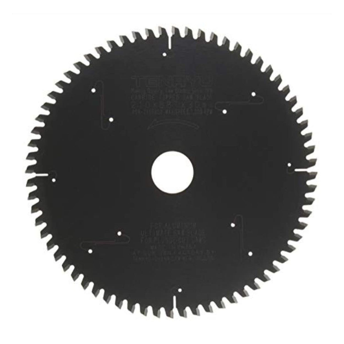 Tenryu PSA-21068D3: 210mm x 68 Tooth Plunge-Cut Non-Ferrous Non-Ferrous Cutting Blade