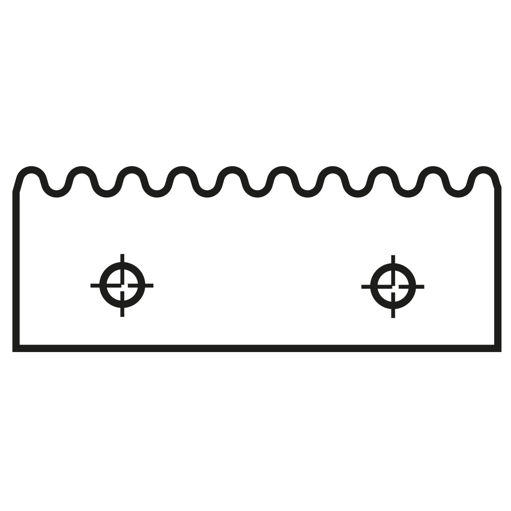 CMT 695.008.01 PAIR OF KNIVES FOR FINGER JOINT (49.6x12x1.5mm)
