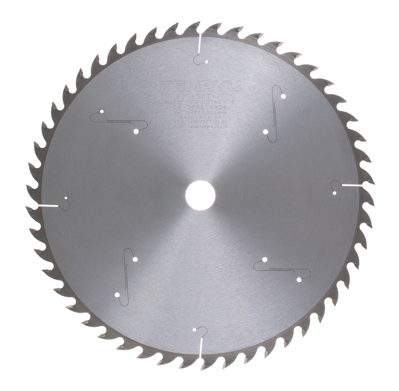 Tenryu IW-30550AB2A: 12" x 50 Tooth Industrial Saw Blade
