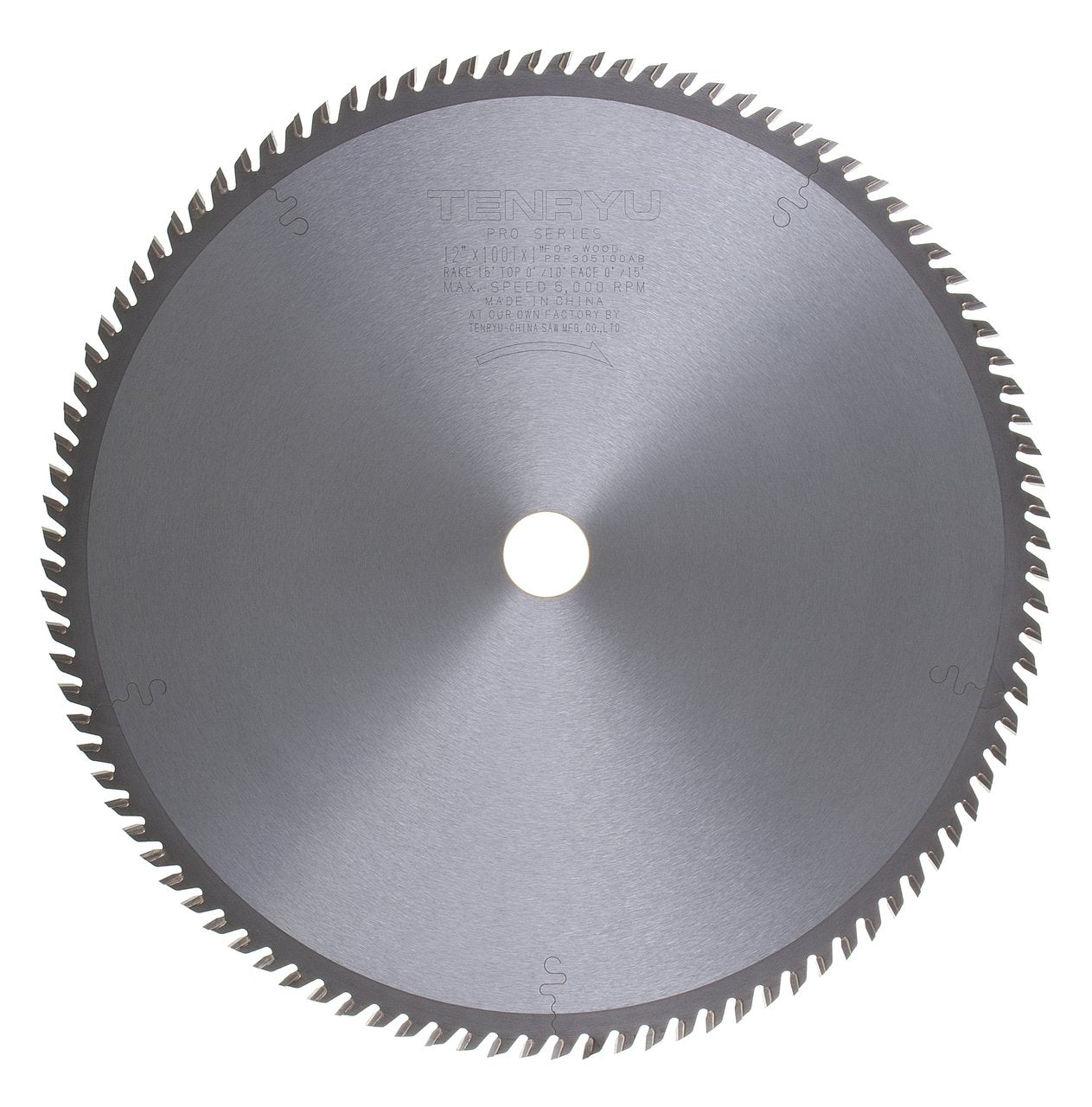 Tenryu PR-305100AB: 12" x 100 Tooth Pro Series Saw Blade