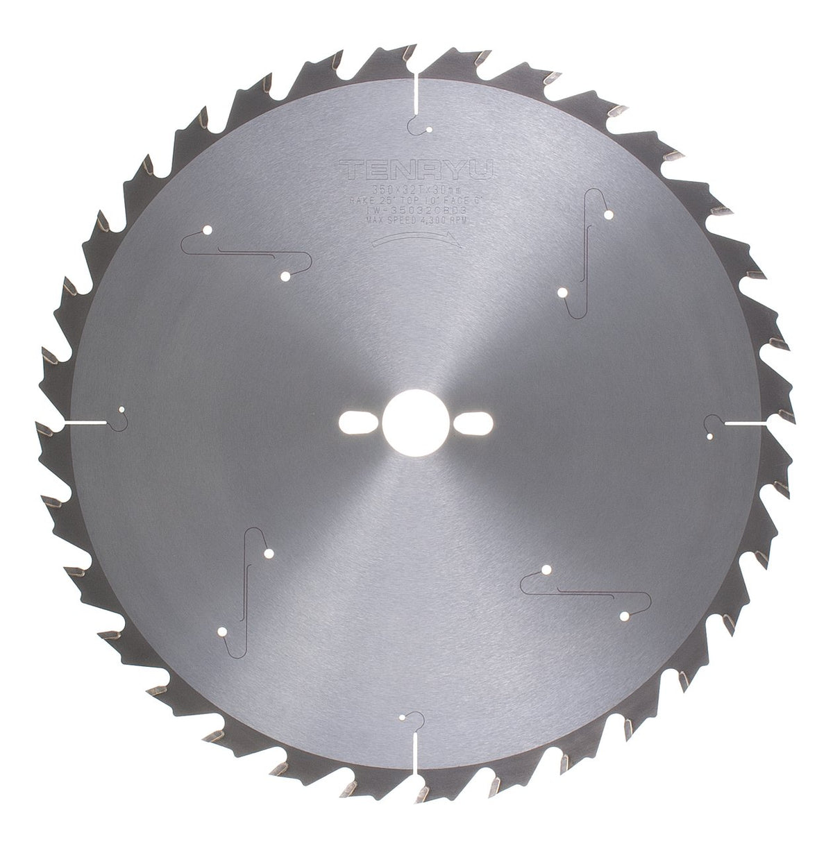 Tenryu IW-35032CBD3: 350mm x 32 Tooth Industrial Table Saw Blade