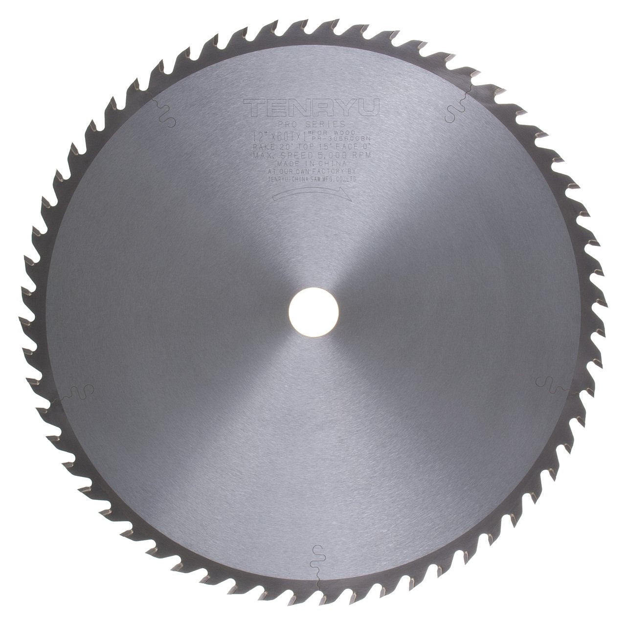Tenryu PR-30560CBN: 12" x 60 Tooth Pro Series Saw Blade
