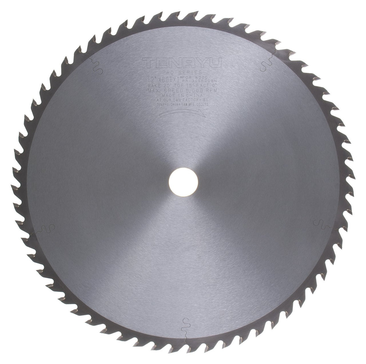 Tenryu PR-30560CBN: 12" x 60 Tooth Pro Series Saw Blade