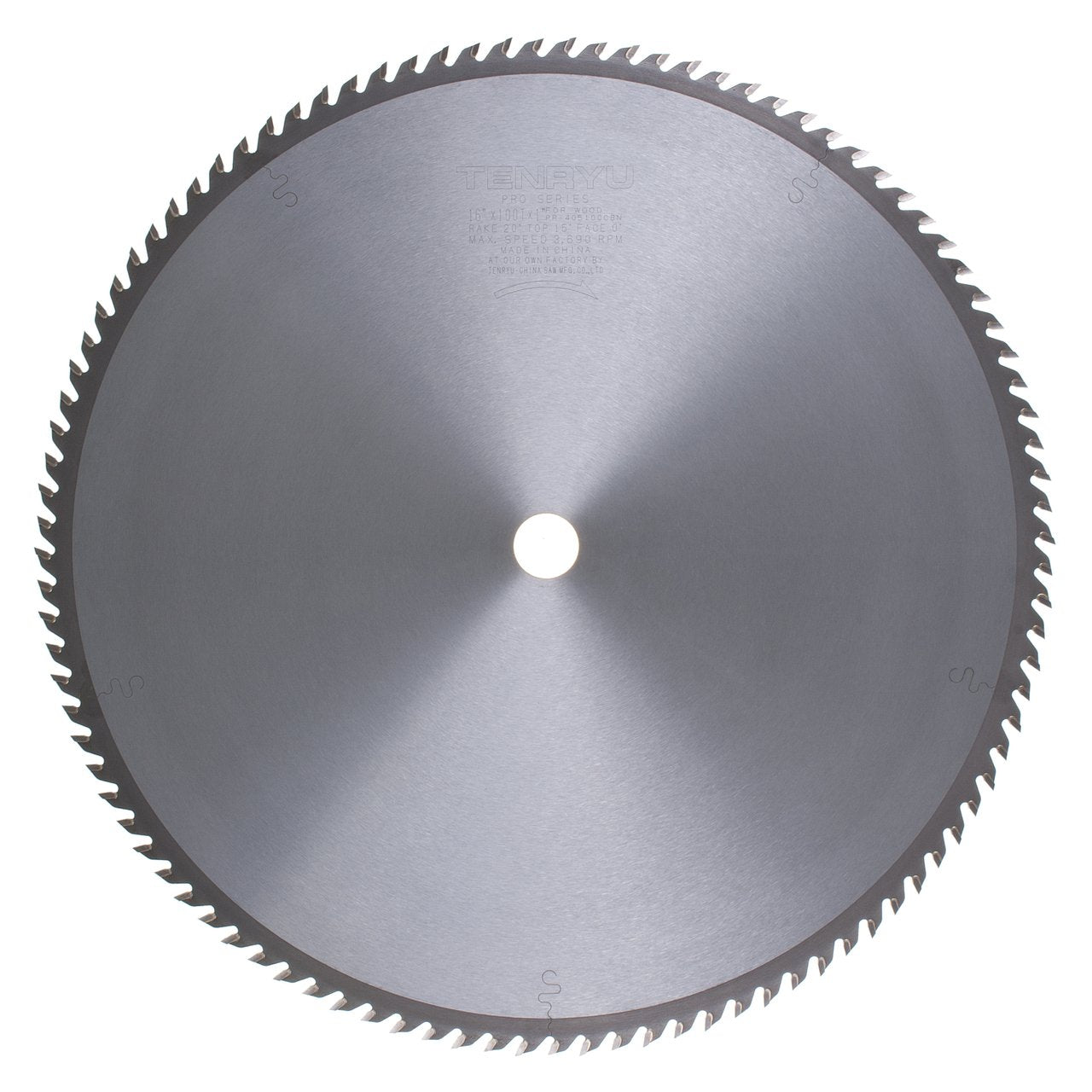 Tenryu PR-405100CBN: 16" x 100 Tooth Pro Series Saw Blade