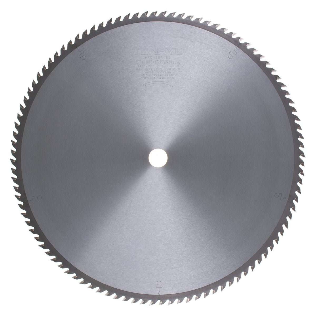 Tenryu PR-405100CBN: 16" x 100 Tooth Pro Series Saw Blade