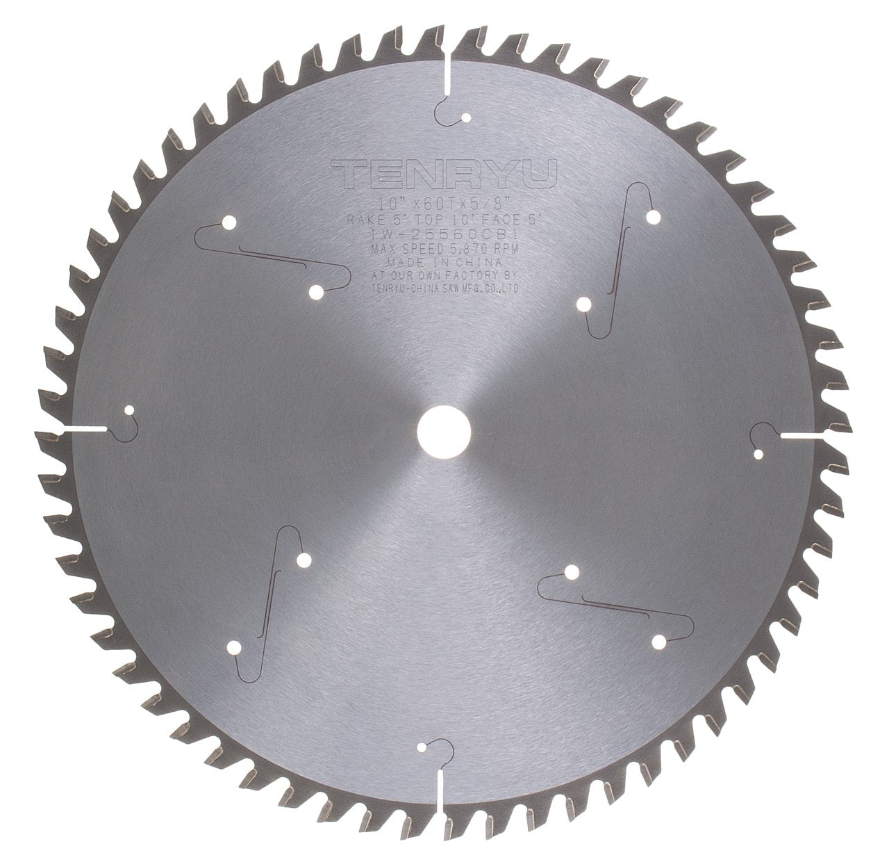 Tenryu IW-25560CB1: 10" x 60 Tooth Industrial Miter Saw Blade