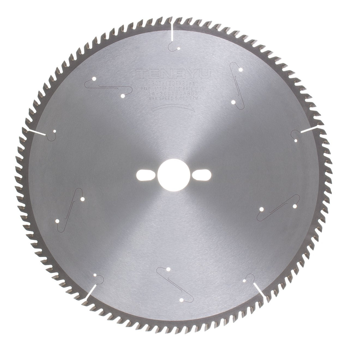 Tenryu IW-300100ABD3: 300mm x 100 Tooth Industrial Table Saw Blade