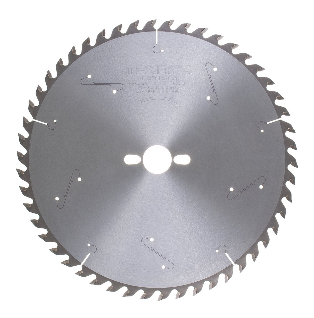 Tenryu IW-30050CBD3: 300mm x 50 Tooth Industrial Table Saw Blade