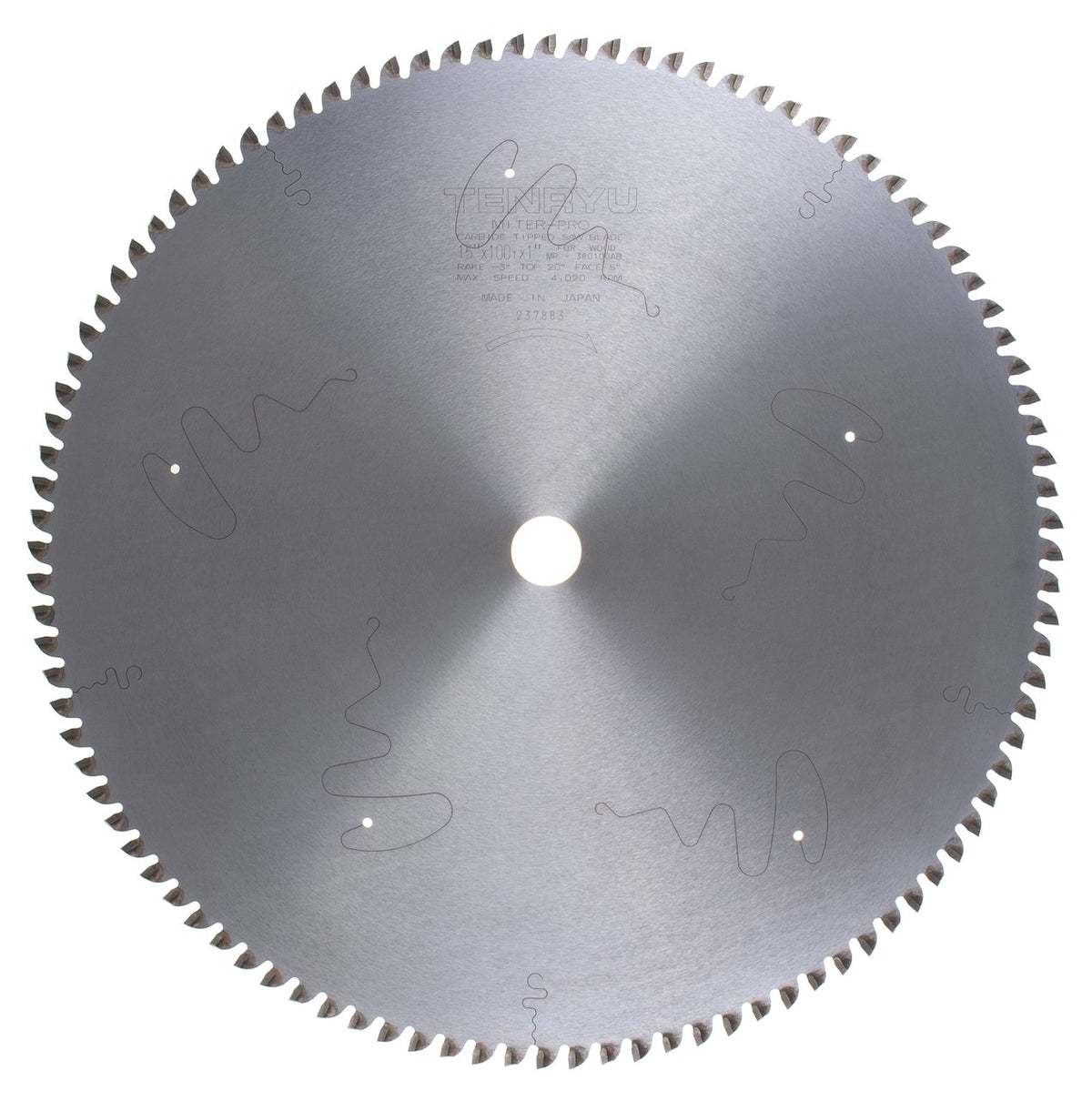 Tenryu MP-380100CB: 15" x 100 Tooth Miter-Pro Miter Saw Blade