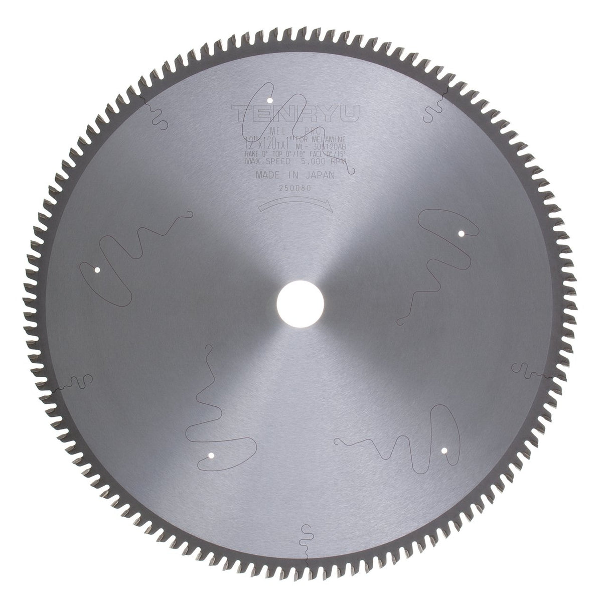 Tenryu ML-305120AB: 12" x 120 Tooth Mel-Pro Melamine & Laminate Blade