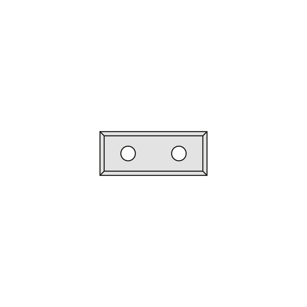 CMT 790.496.01 HW-K1920 KNIFE STRAIGHT 43/8”x12x1.5mm