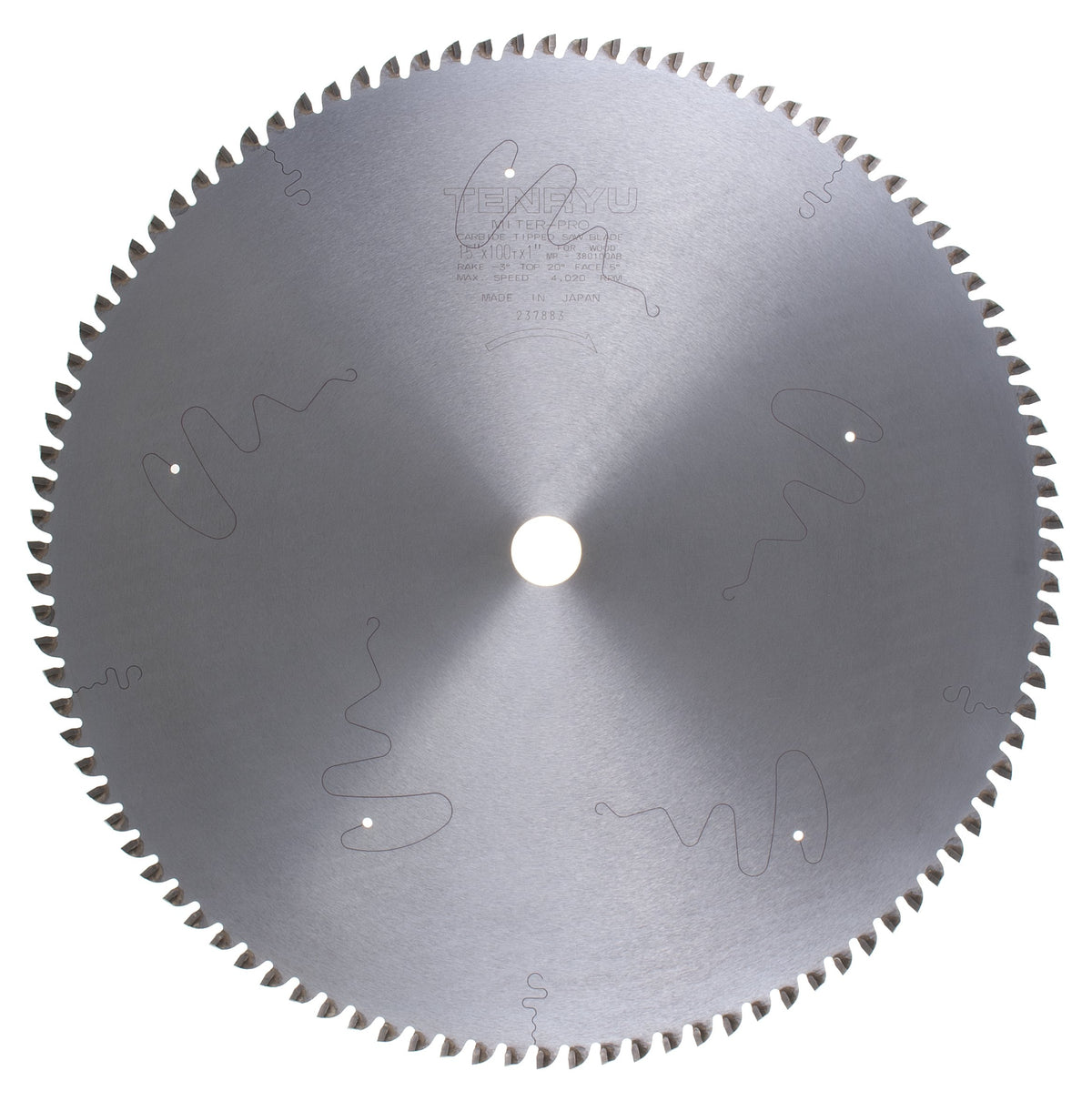 Tenryu MP-380100AB: 15" x 100 Tooth Miter-Pro Plus Miter Saw Blade