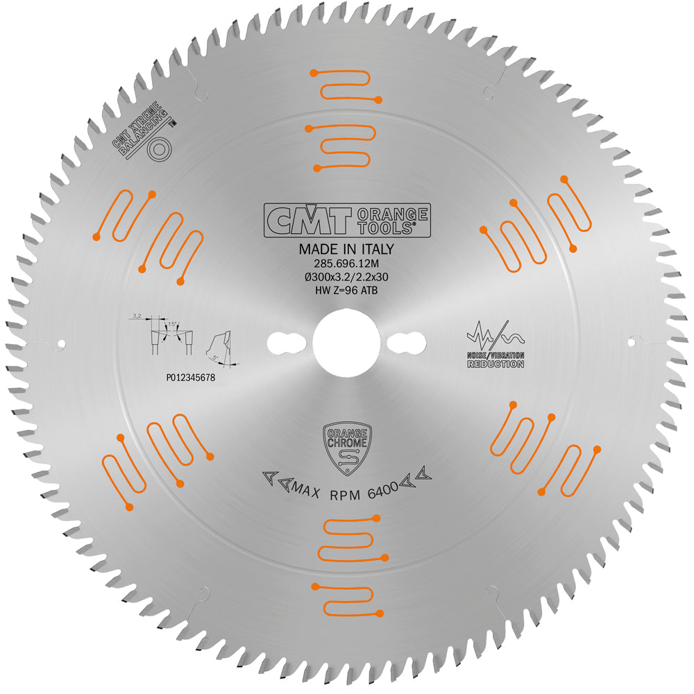 CMT 285.790.48FF FINE FINISH 190x0.095”/0.071”x20mm T=48 ATB