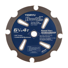Tenryu BP-16004: 160mm x 4 Tooth Board-Pro Plus Fiber Cement Blade